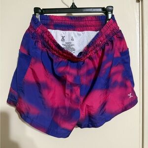 Xersion Kids Tie-Dye Shorts - Pink and Blue